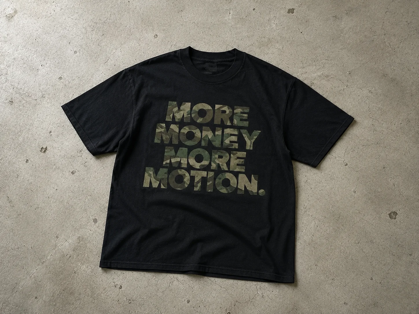 More Money More Motion Tee Y2K T-Shirt Hiphop Harajuku Buchstaben-Print Vintage Top Punk Oversized Lässig Locker Kurzarm Unisex – Detail 4