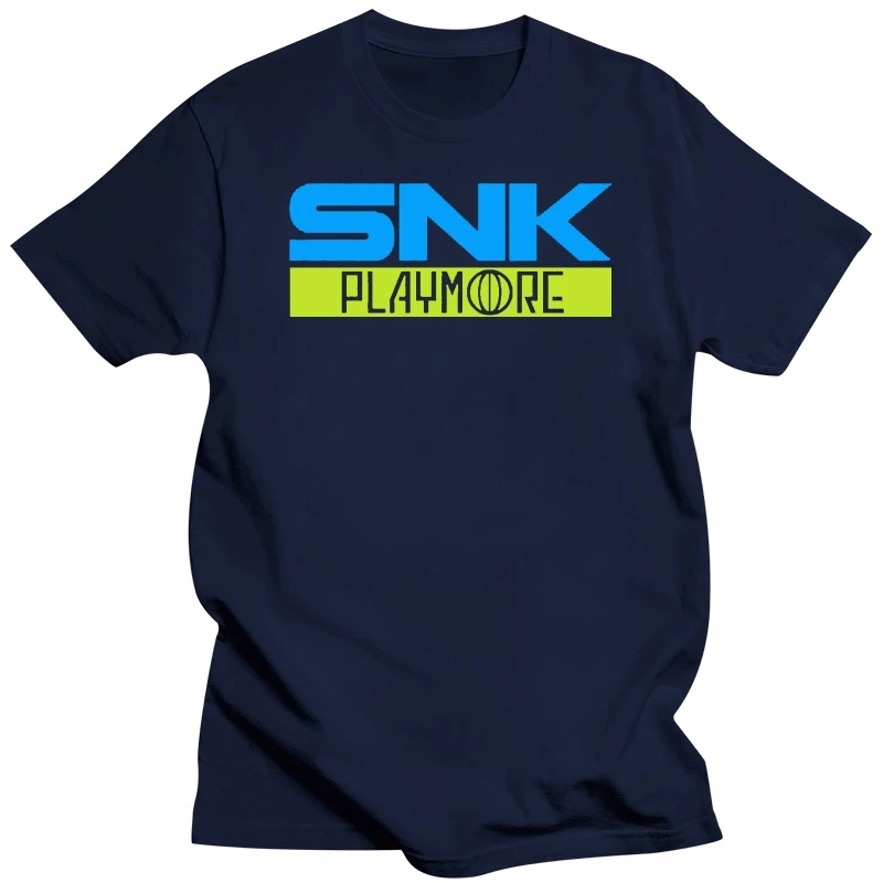 Men t-shirt SNK Playmore Neo Geo Logo tshirt Women t shirt