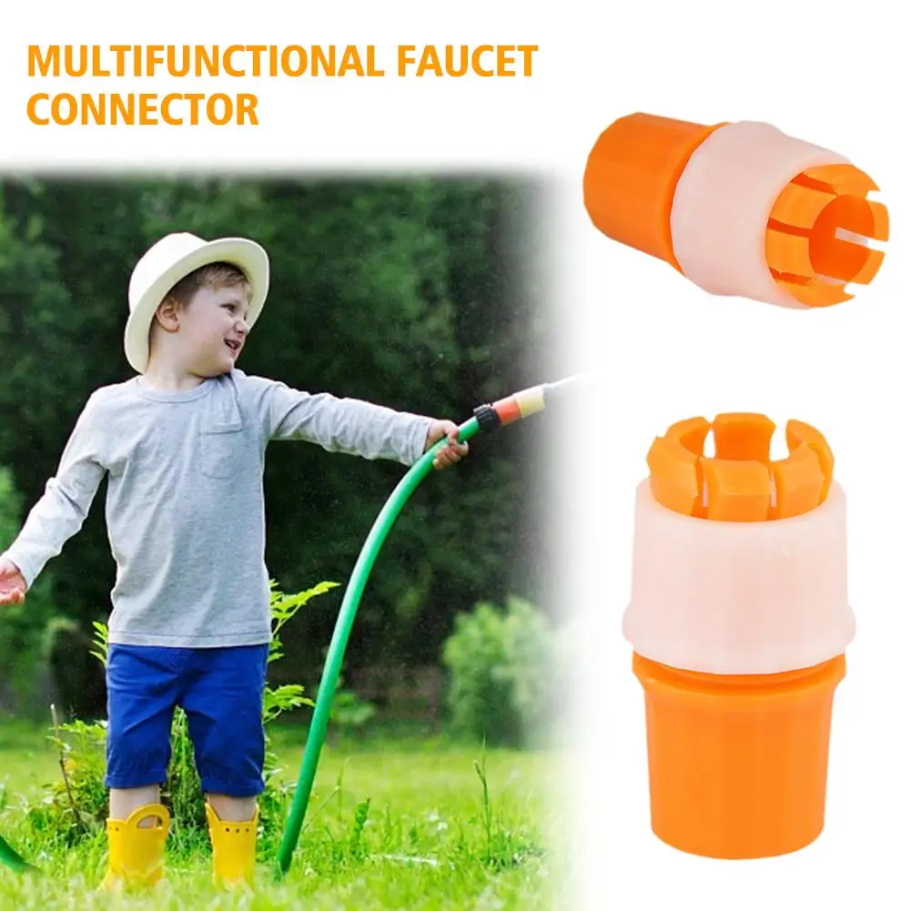 

Universal Faucet Interface Water Hose Quick Connectors Garden Accessory Joints Pipe Irrigation Watering Backflow-proof Fast R8S2