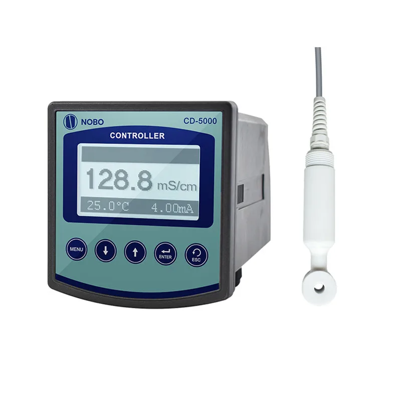 

Online Inductive Conductivity Meter CD-5000G Conductivity TDS Salinity Sensor for Waste Water Treatment