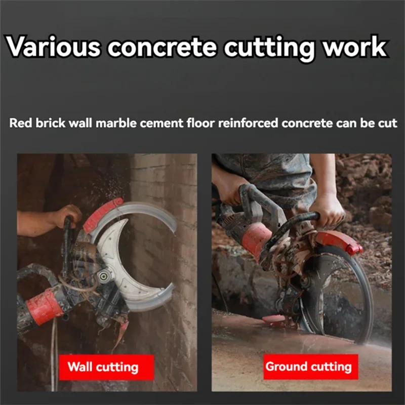 High Frequency Brushless Ring Saw Wall Cutting Machine 90 ° no Dead Angle Cutting Concrete Ring Saw Cutting Machine
