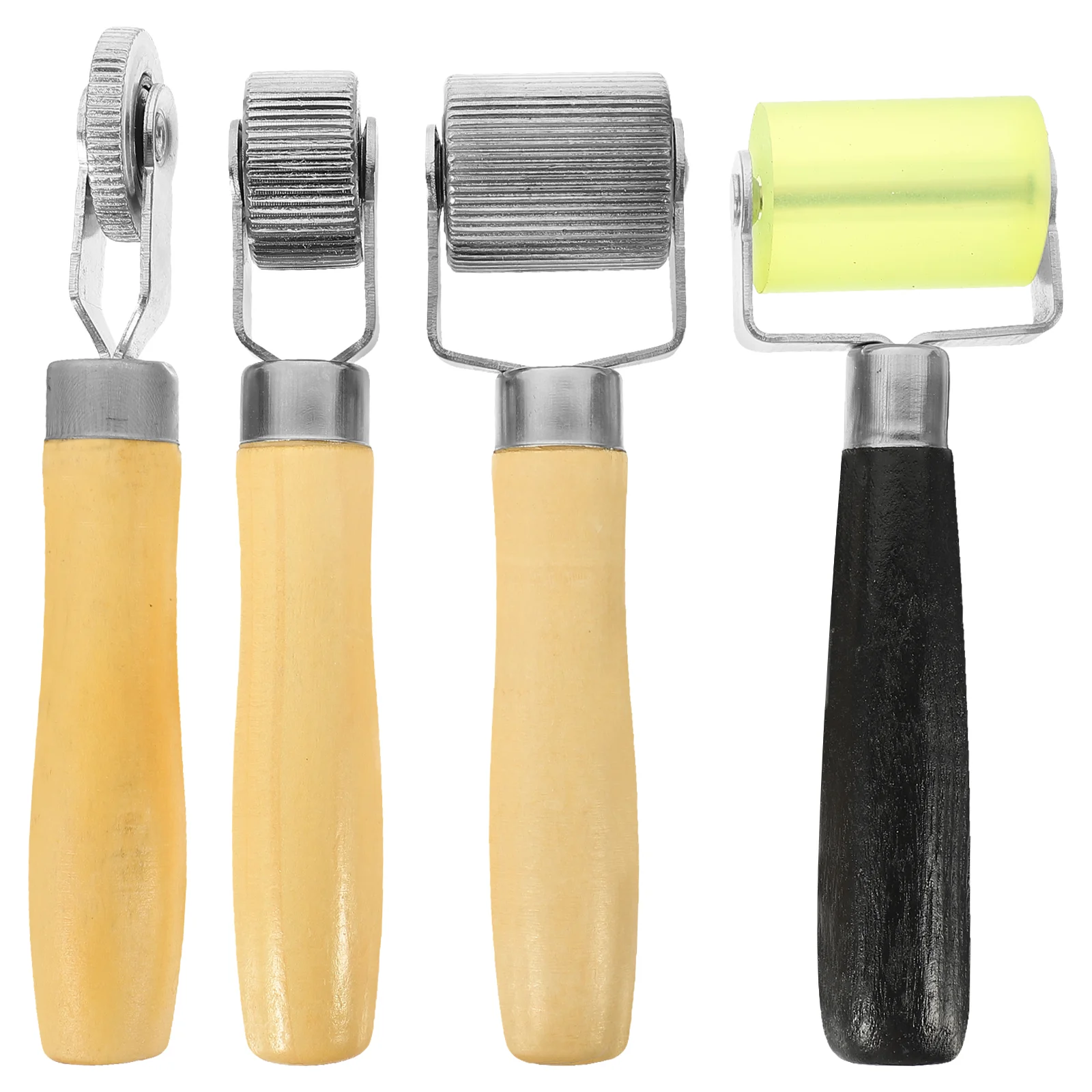 4 Pcs Tire Pressure Roller Car Tool Sound Deadener Tools Rollers Dampening Repair Metal Deadening