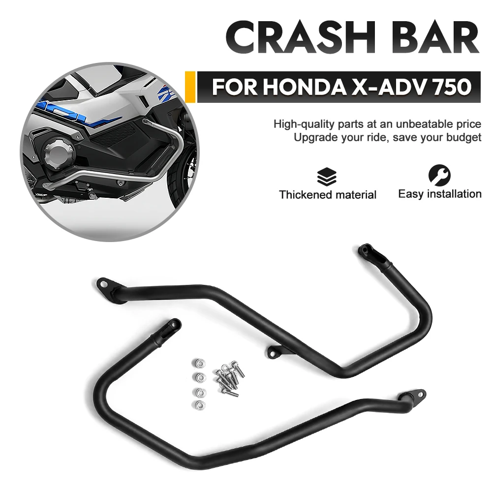 Motorcycle Bumper Crash Bar Engine Frame Guard Anti-Fall Protector For Honda X-ADV 750 2017-2026