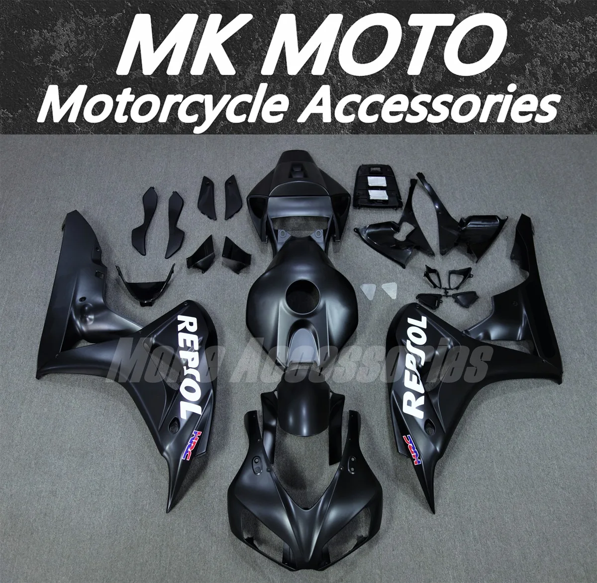 

Moke moto Motorcycle Bodywork Set For Cbr1000rr 2006-2007 Fairings Kit Fit High Quality ABS Injection New Matte Black White