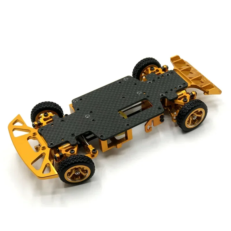 Brazo oscilante inferior para WLtoys 1/28 284131   Piezas de coche K969 RC, accesorios de brazo inferior de aleación de aluminio, piezas de mejora de Metal, Buggy para camión