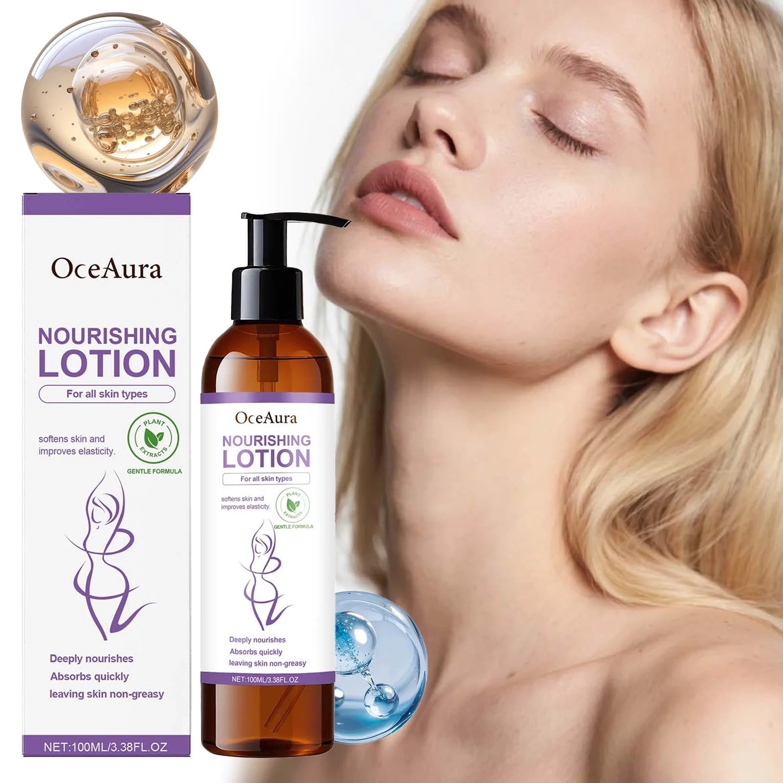 

Лосьон для тела с лавандой, глубоко питательный и стойкий увлажняющий крем для сухой кожи, зимний уход за кожей, увлажняющий крем с кокосовым маслом