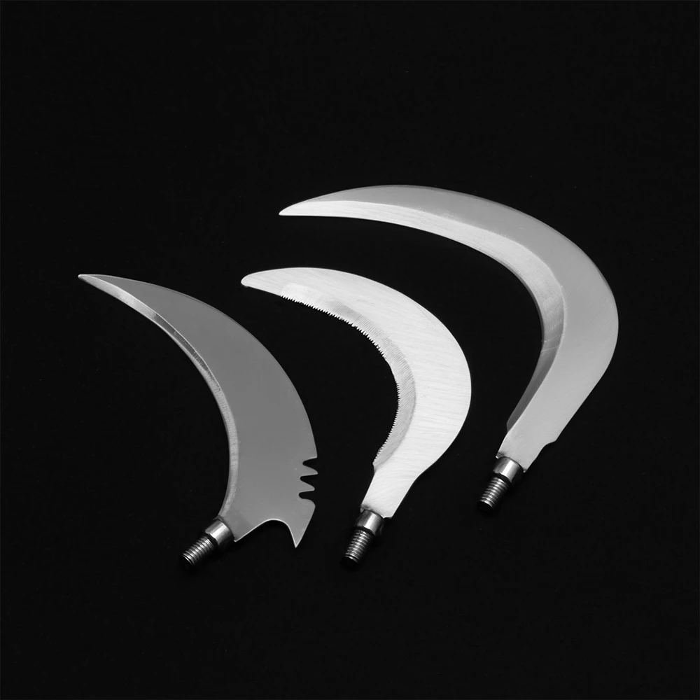 

10 шт. серпные инструменты, ножи для водной травы, острые лезвия для сбора риса, ножи для прополки, рыболовные снасти