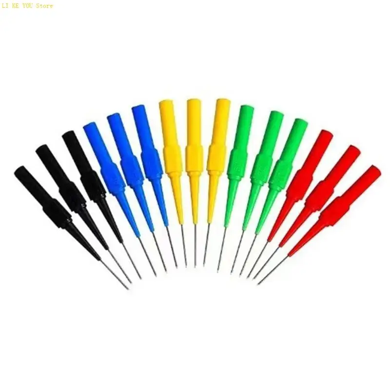 Pins sonda posterior W3Je 2/10 piezas prueba flexible flexible flexible para perforar alambre para reparar pruebas