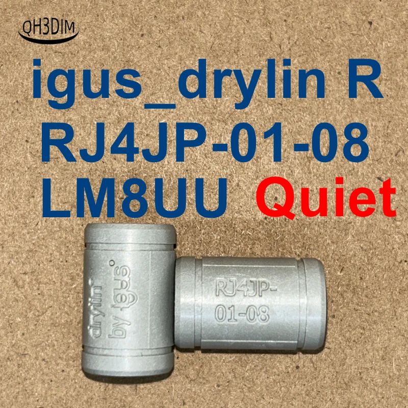 Линейный подшипник igus drylin RJ4JP-01-08 LM8UU 8x15x24 мм для 3D-принтера Prusa MK4 MK4S MK3.9 MK3.9S Reprap Anet A8