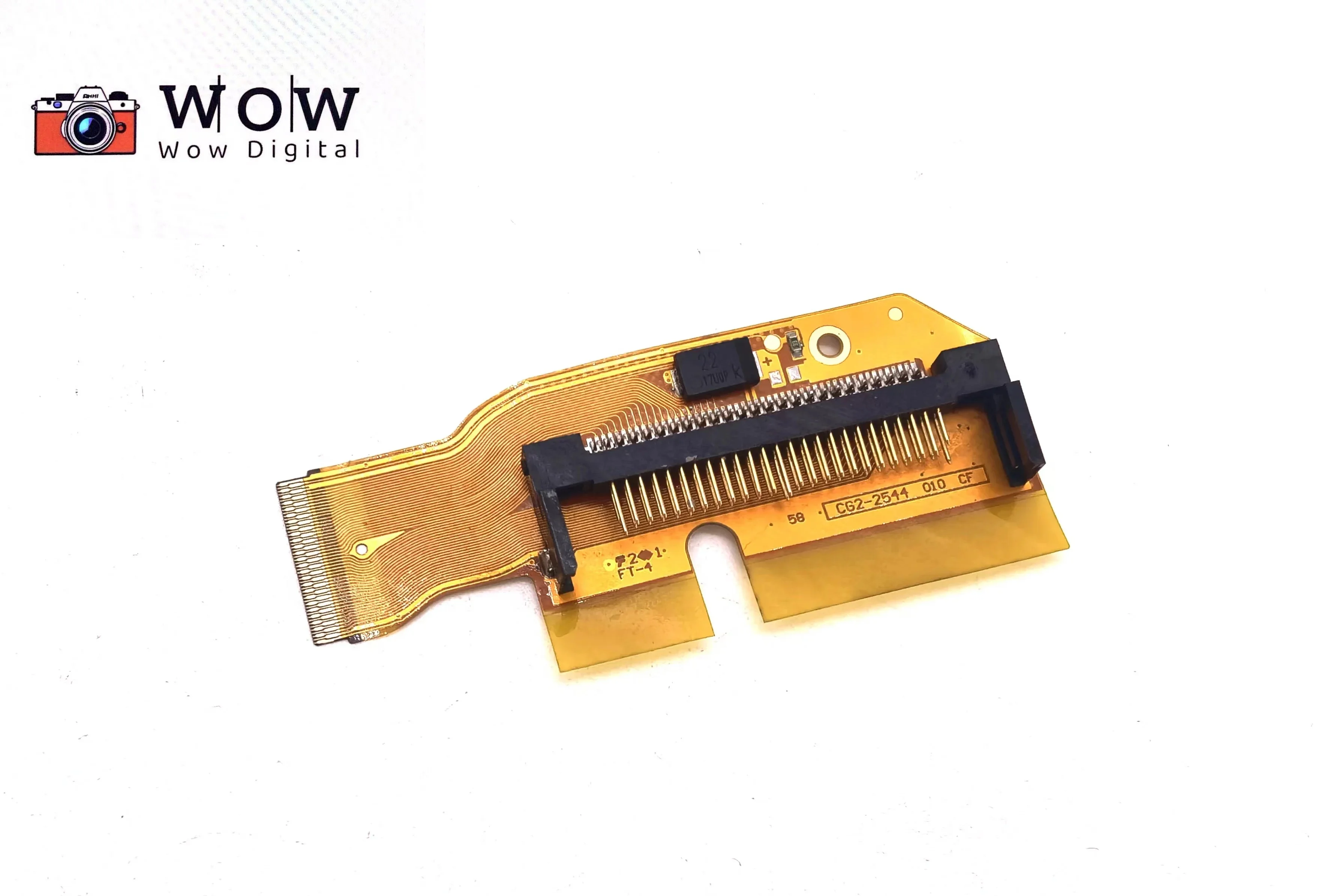 

1Pcs New 7D CF Memory Card Slot Hold Holder Board With Flex Cable PCB Test Working Well For Canon 7D