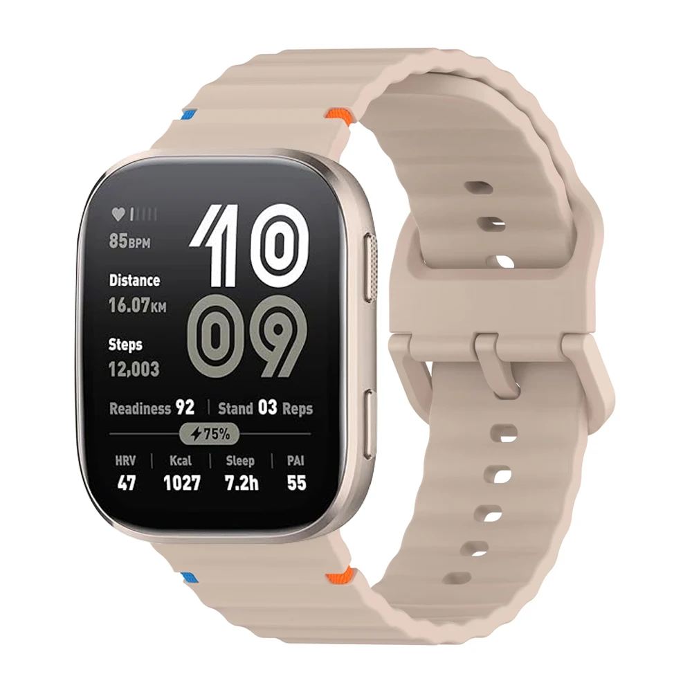 Ремешок 20 мм 22 мм для Amazfit bip 6/bip 5/GTR 4 Pro/3/2/GTS 4 mini/3/2/балансирующий спортивный браслет для часов Correa amazfit active 2 Band