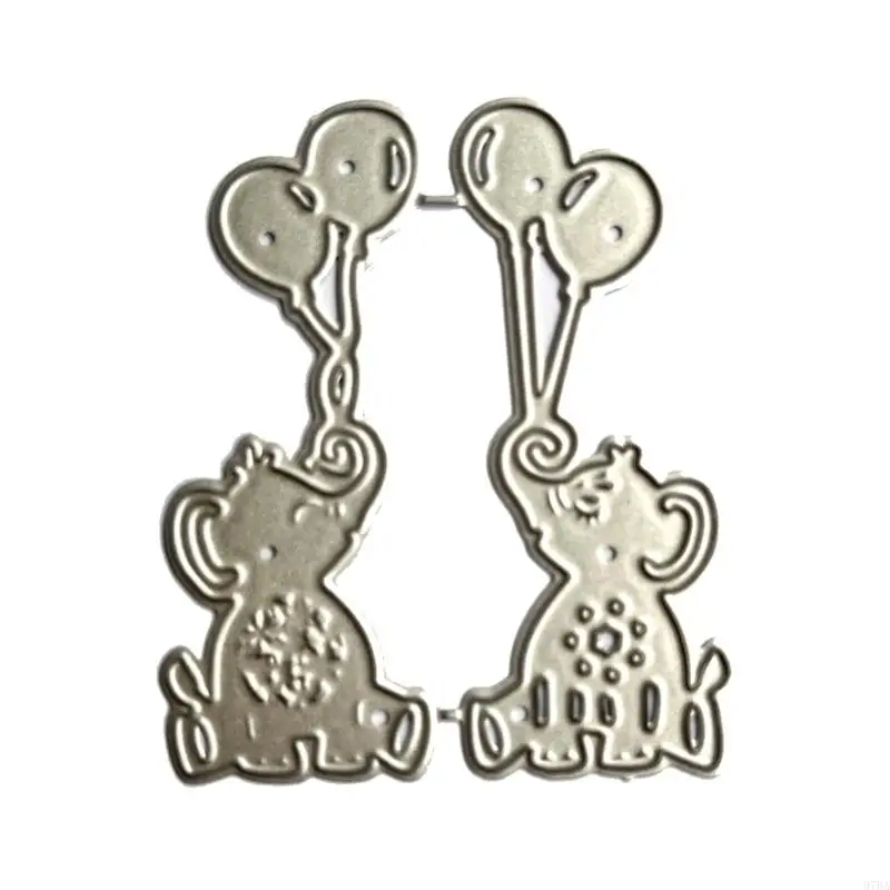 

97BA Metal Die Cuts Elephant Embossing Stencil Cutting Dies for Card Making Scrapbooking Paper Craft DIY Template Handmade