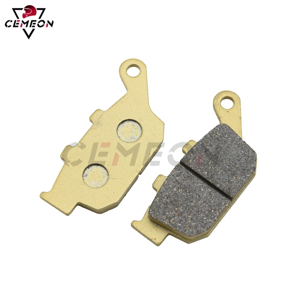 

For Tiger 800 XC/XCA/XCX/XR/XRT/XRX Tiger 900 GT low Rally Pro Trident 660 Daytona 955i Motorcycle Rear Brake Pads