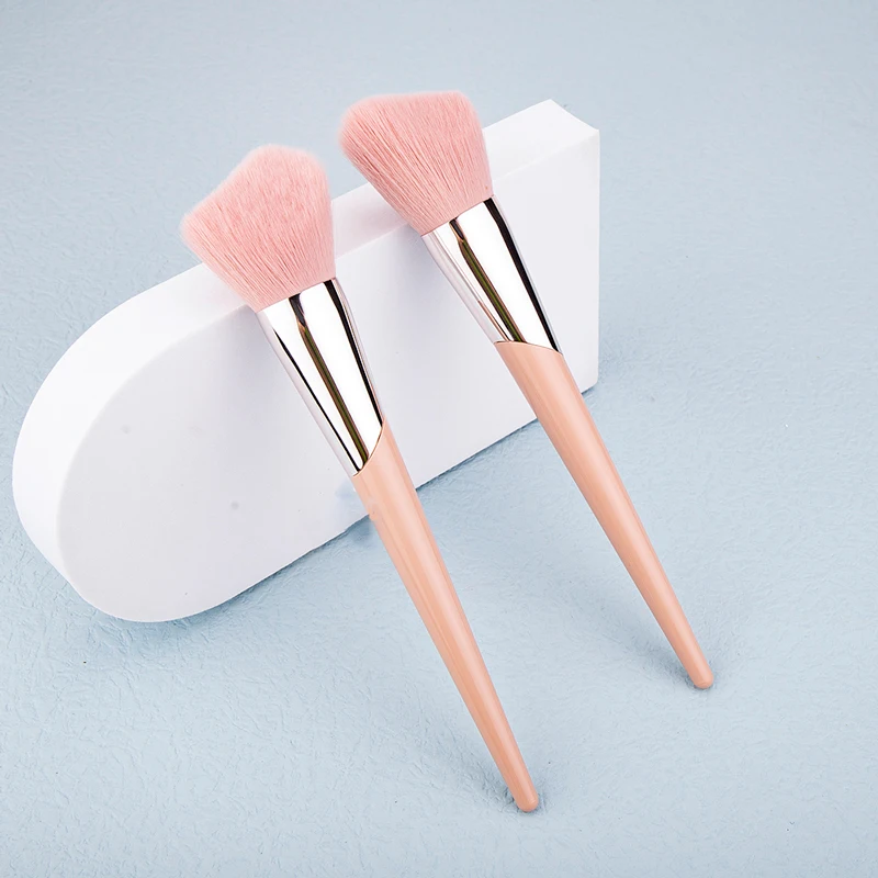 #190 Large Contour Makeup Brush Pink 1pcs Angled Contour Powder Sculpting Makeup Brushes Beauty Cosmetic Tools