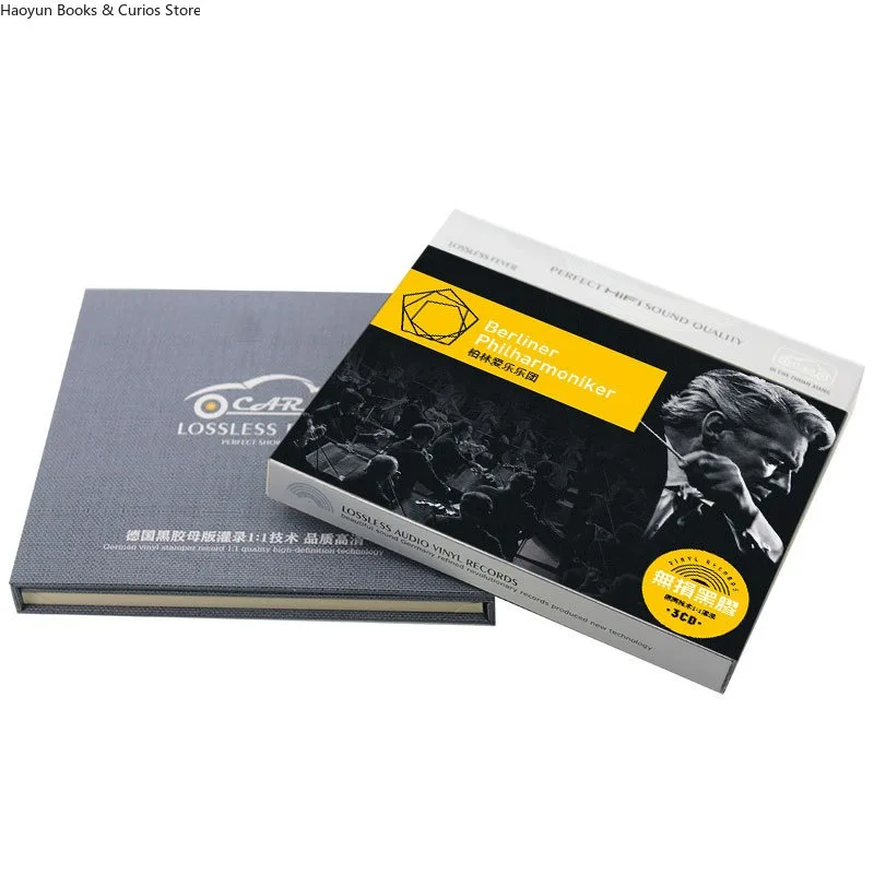 CD da Orquestra Filharmônica Berlim: Orquestra Sinfonia Clássico Golden Songs Seleção de Desempenho, 3 CD