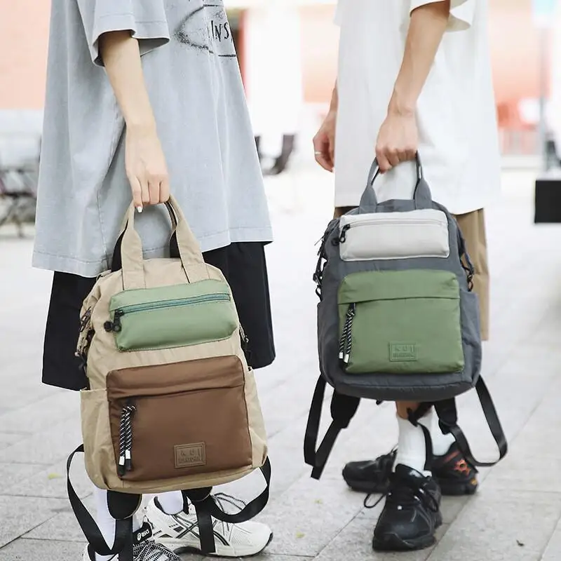 

Outdoors Multi-Functional Computer Portable Handheld Petite Travel Backpack Boy Girl Student Waterproof Wear-Resistant Schoolbag