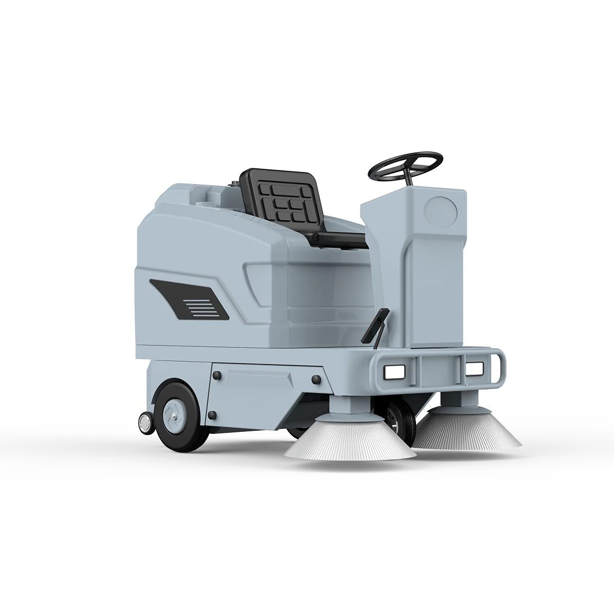 New Type Industrial Cleaning Equipment Semi Enclosed Sweeping Truck Garage Asphalt Road Factory Floor Sweeper