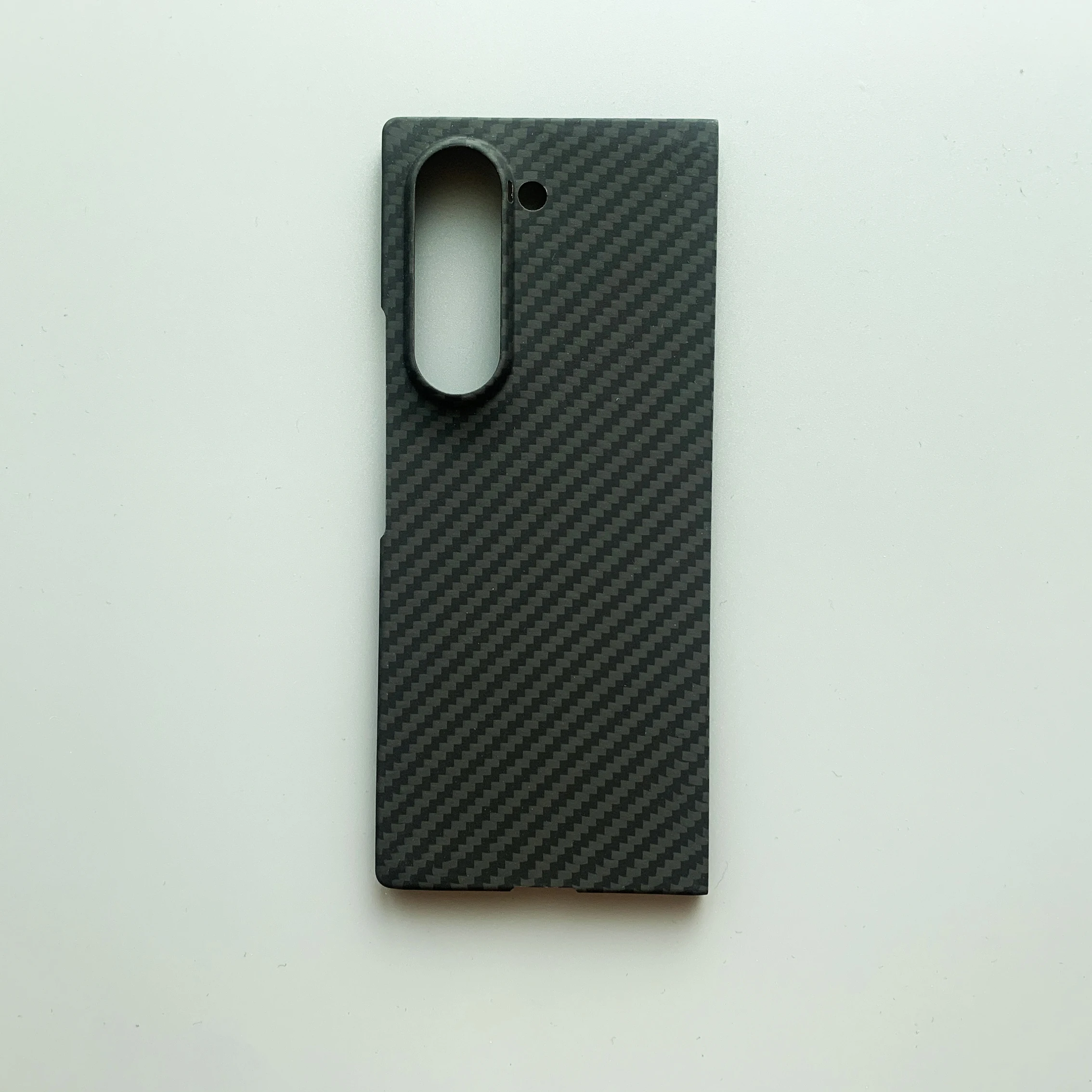 Carbon fiber protective case, suitable for Samsung Z Fold6 folding screen, Kevlar mobile phone case, Z Fold6 all-inclusive case.