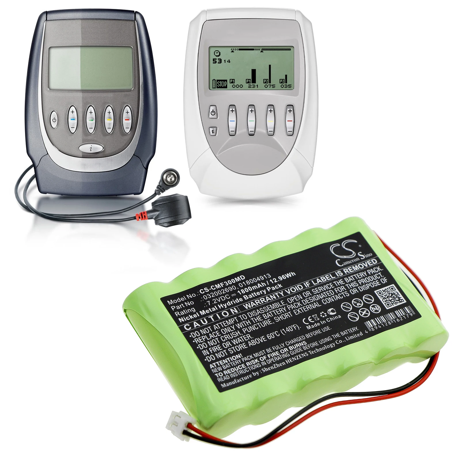 Ni-MH Medical battery for Compex,7.2V,1800mAh,Micro,Theta Stim,mi-Theta Pro,Sport,Ports Tens,Top Fitness,Sport 3 Vascular
