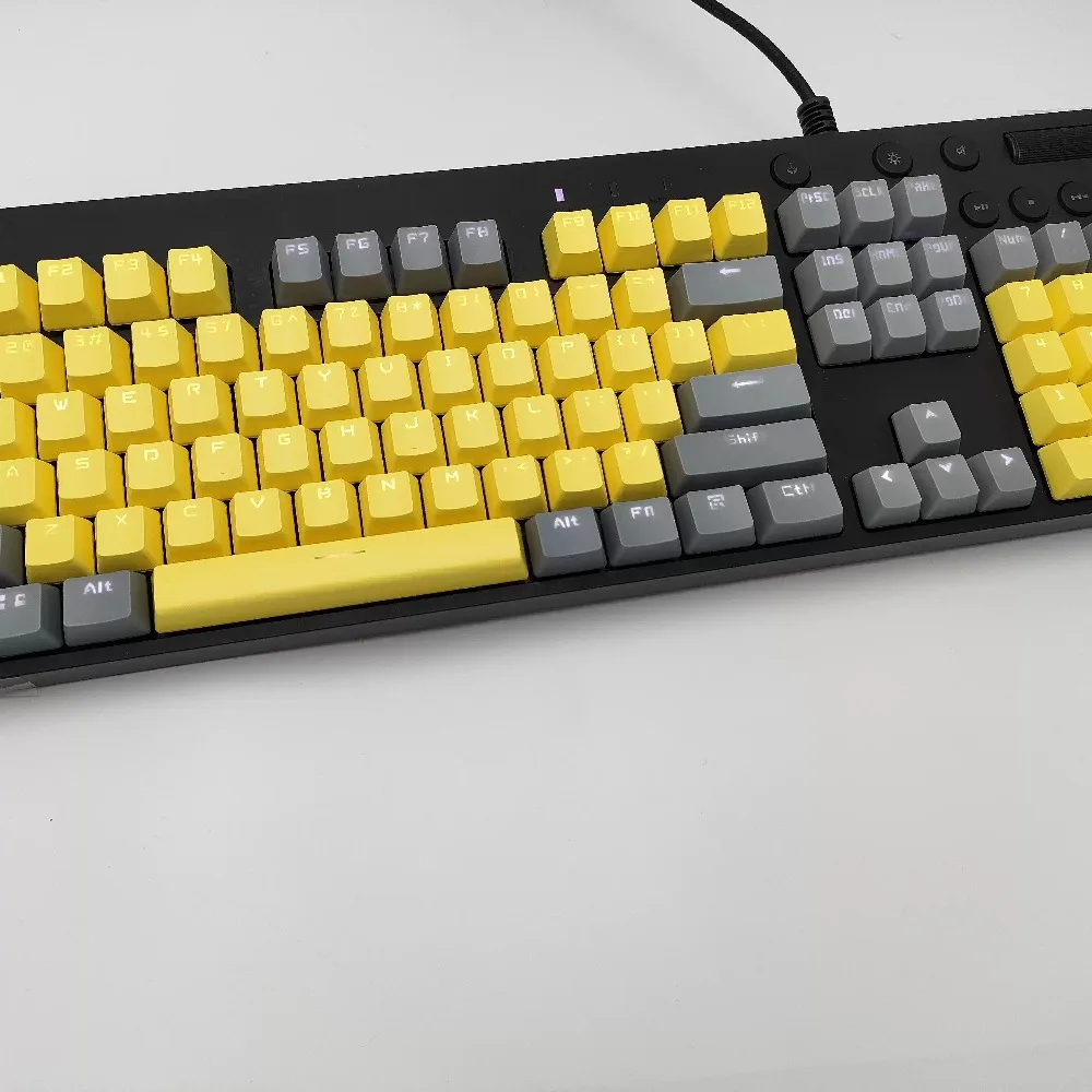 For Logitech G610 Transparent Keycaps | ABS Micro Scrub Keycap Set, Compatible with GPROX G512C Hot Sale
