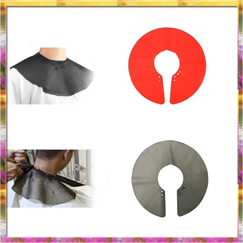 

Y26A New Neck Shield Magnetic Shawl Haircut Shawl Salon Haircut Neck Cape Wrap Collar Shield Waterproof Silicone Hairdressing Ha