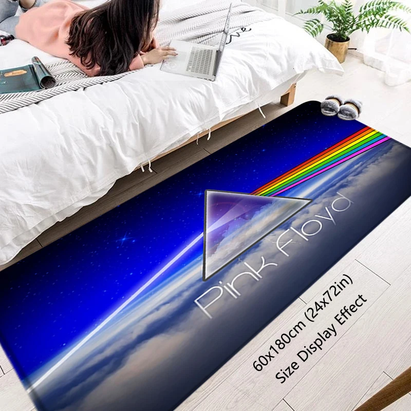 Interior Room Rock band Rugs Foot Carpets Entrance P-Pink Floyd Doormat Bedside Pet Floor Mats Corridor Carpet Anti Slip Home