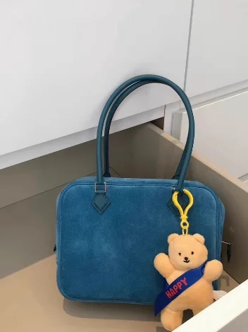 

High-End Single oulder Women's Handbag Top Layer Cowhide Leather Bags Autumn Winter Faionable Zipper Closure Casual Sle