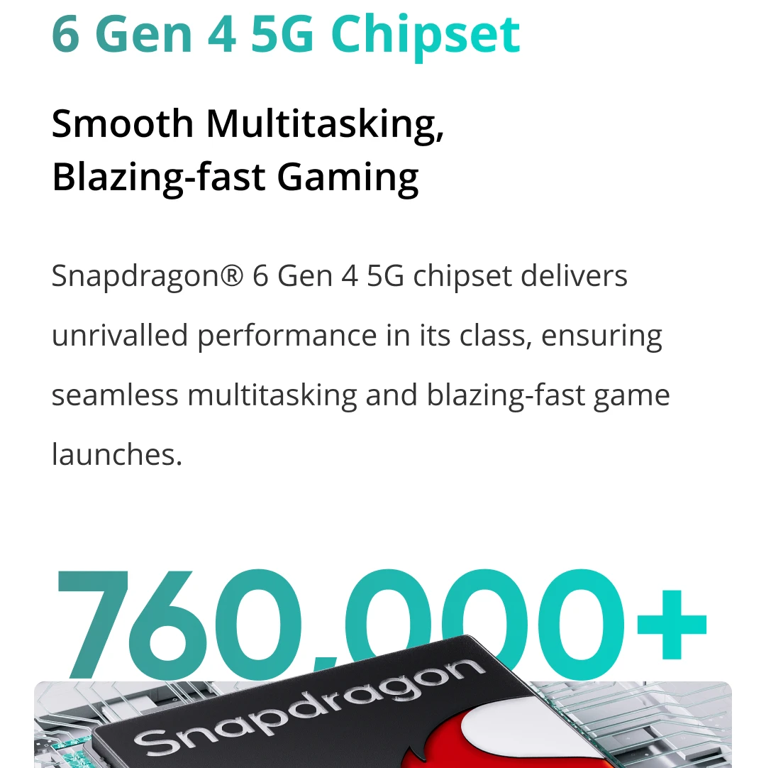 Global Version realme P3 5G Smartphone NFC Snapdragon® 6 Gen 4 Chipset 5260mAh Battery 45W Charge 6.67" 120Hz AMOLED Display