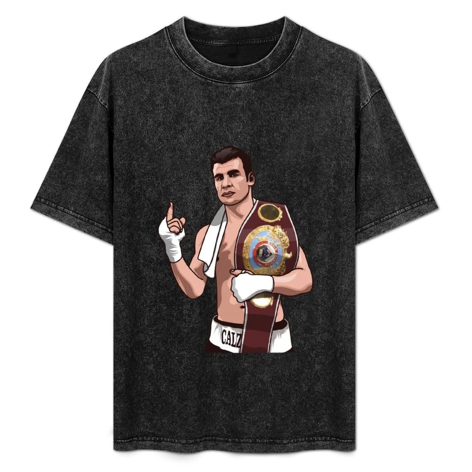 Joe Calzaghe Boxer T-Shirt Fashion Simple Casual Tee Shirt