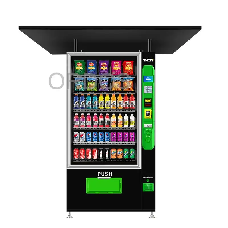 Customized Vending Machine Selling Product Waterproof Vending Machine Outdoor Top Roof Cost Extra