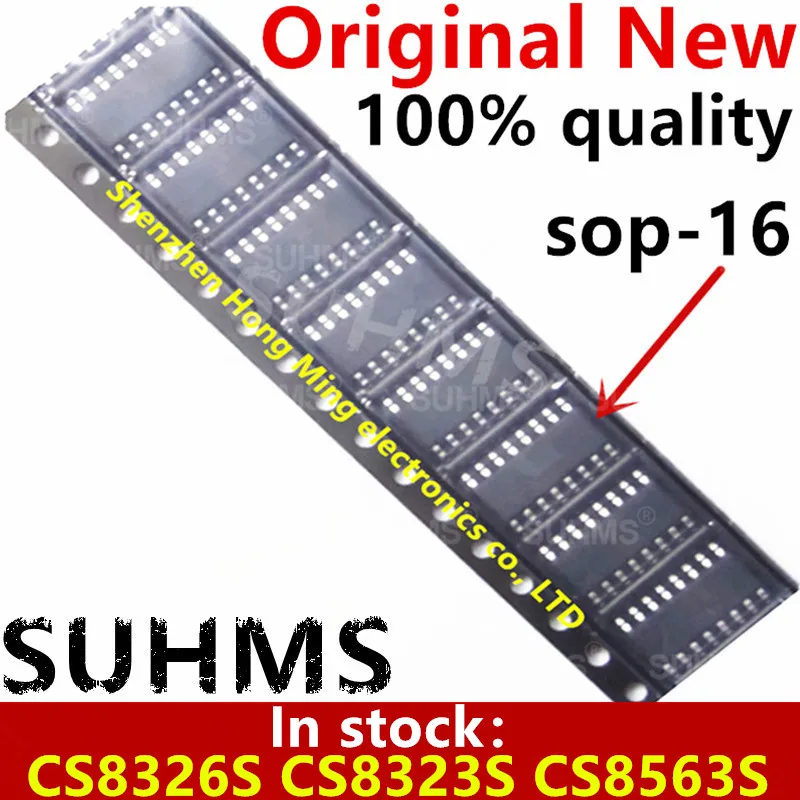 (10 peças) 100% novo chipset CS8326S CS8323S CS8563S sop-16
