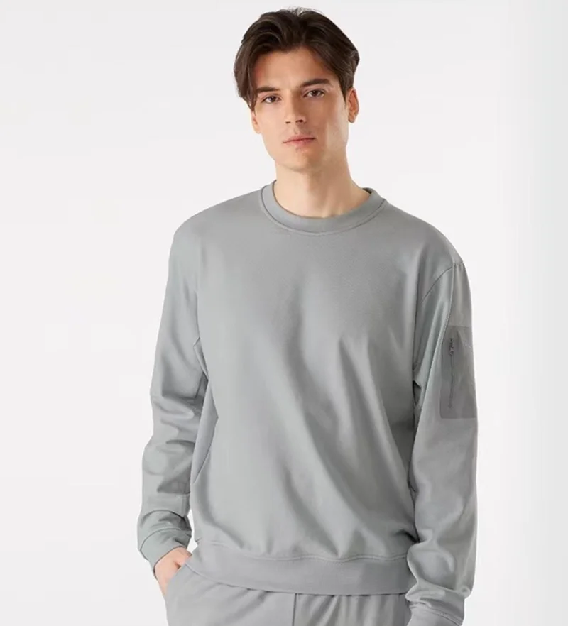 

MENTUM HOODY men's new functional pullover solid color casual sports sweater