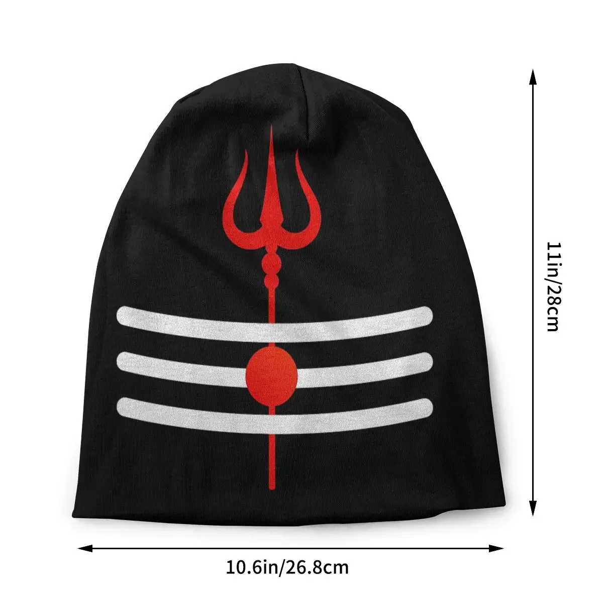 Shiva Trishul_64270617 Unisex Bonnet Thin Hiking Hats Skullies Hat Breathable Caps