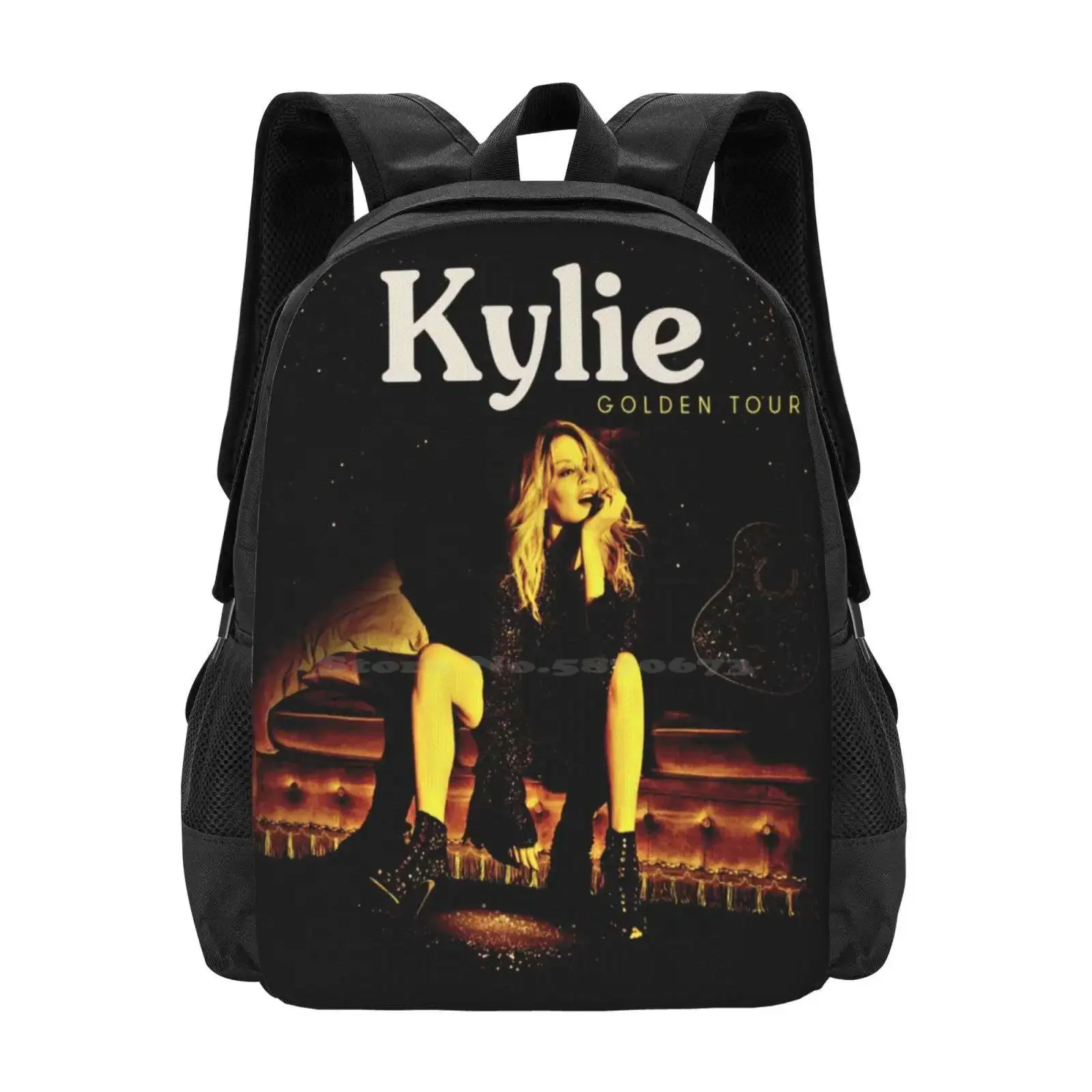 

Kylie-Golden Tour Pattern Design Рюкзак Школьные ранцы Kylie Minogue Fabulous Golden Kylie