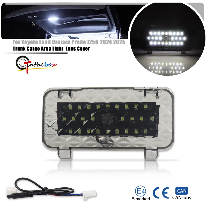 

For Toyota Land Cruiser LC250 250 Prado Tailgate Light LED Lamp Waterproof Trunk Door Courtesy Light Interior Lighting Parts 202