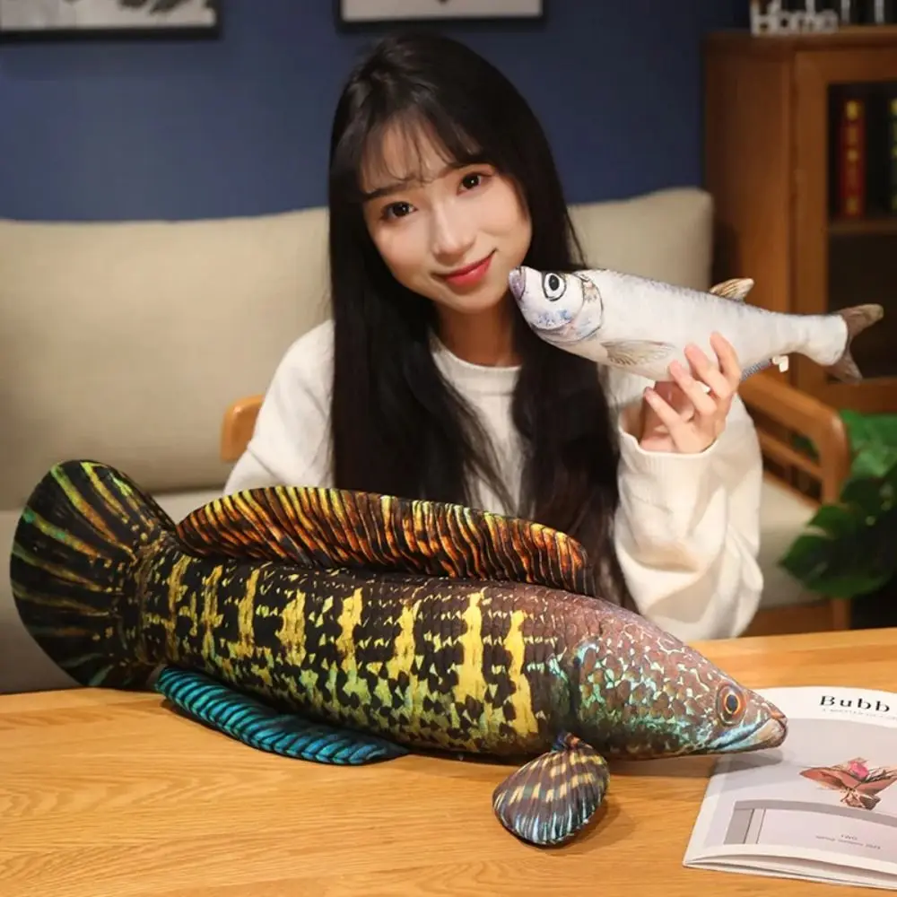 Bankkussen Baars Simulatie Viskussen Grouper Gevulde Cartoon Vis Mooie Zachte Vis Anime Kussen Slaapkamer