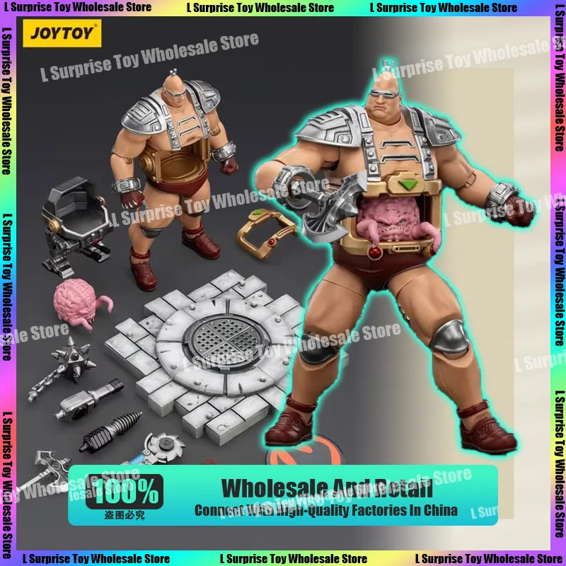 Joy Toy JT00881 TMNT Krang Anime Action Figure Figures Model Garage Kit Custom Toys Gifts Presale