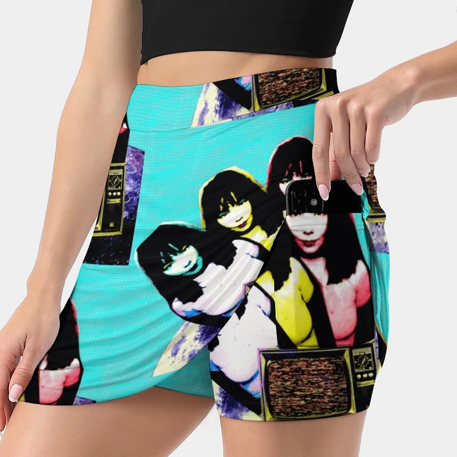 Bjork Women's skirt Aesthetic skirts New Fashion Short Skirts Pop Art Bjork Music