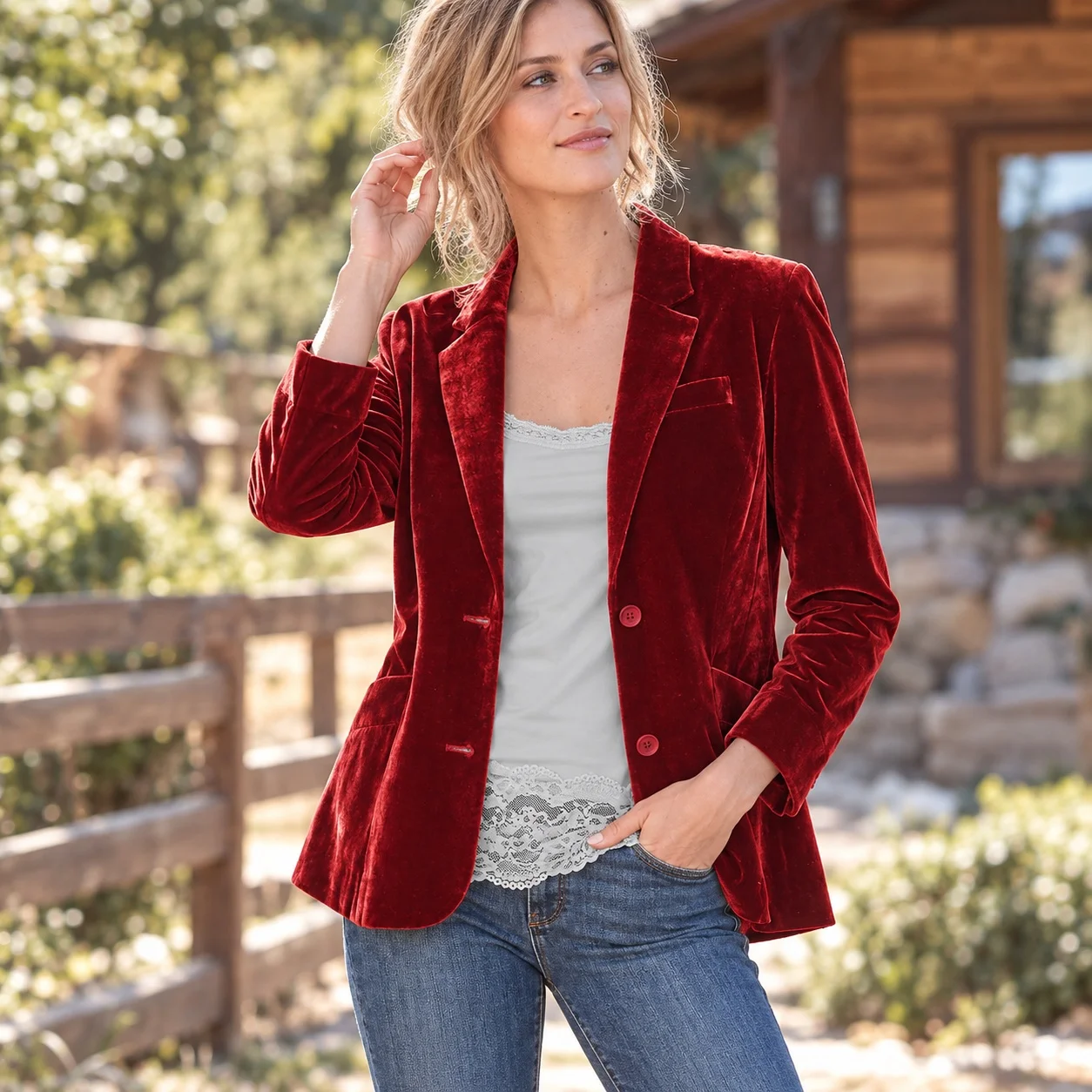 Patchwork Casual Coat Mid Length Japanese Korean Casual with Notched Lapel Side Slit Fitted Regular Sleeve Summer Women Coat