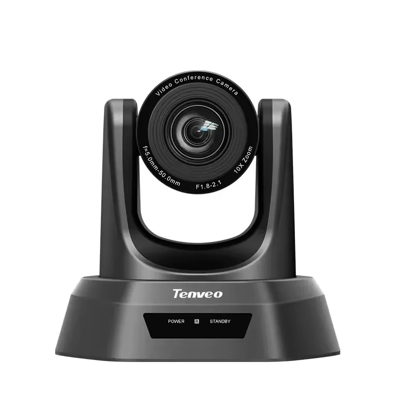 Tenveo 1080P high-definition groothoek zoom videoconferentie camera USB drive gratis draadloze microfoon conferentie kit