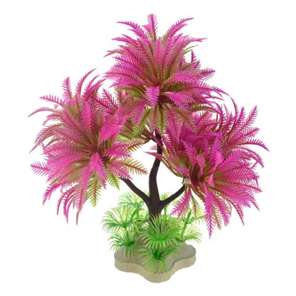 Artificial Water Plants for Fish Tank Realistic Aquarium Artificial Plants for Fish Tank Terrarium Decor Hydroponic