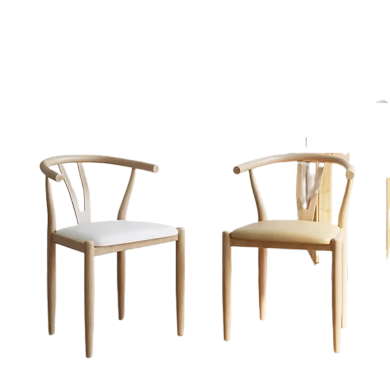 

Wood Kitchen Dining Chairs Nordic Modern Luxury Home Upholstered Dining Chairs Vintage Trendy Cadeiras De Jantar Furnitures