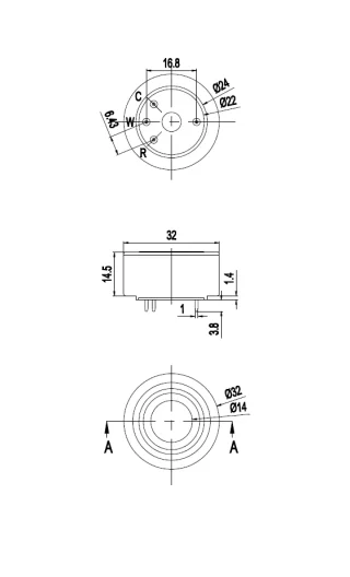Module de capteur ME4-Cl2, électrolyse à potentiel constant pour mesurer la Concentration du dioxyde de chlore (CL2)