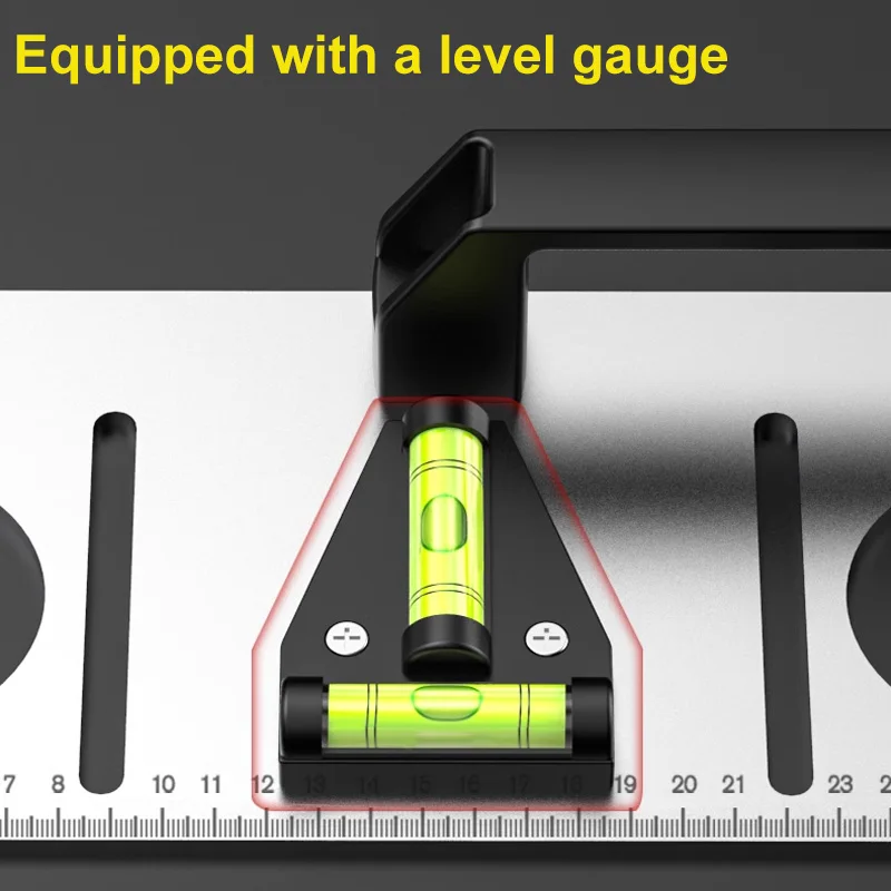 86 Type Socket Drawing Locator 3/4/5 Panel Bottom Box Switch Template Drawing Tool Stainless Steel Socket Paint Line Positioning