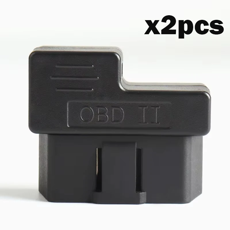 2 шт. автомобильного разъема OBD2 16PIN/пин, мини-разъем в форме чехла для наушников, разъем OBDII J1962M, автомобильные аксессуары.