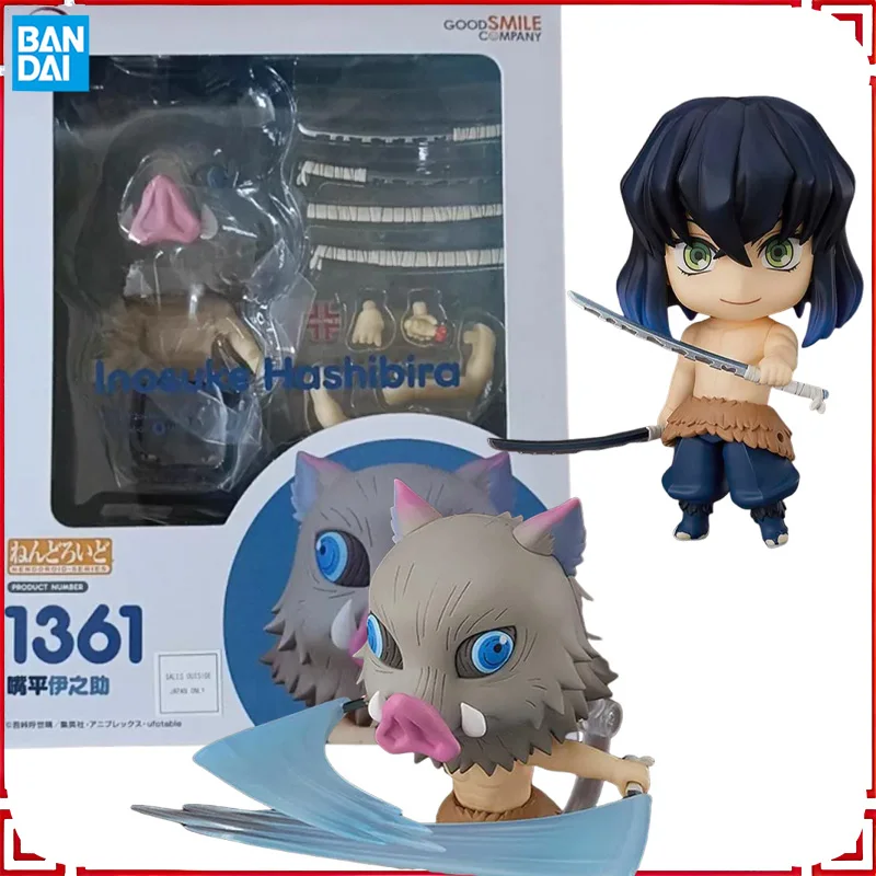 GSC Nendoroid 1361 Blade of Demon Destruction Inosuke Hashibira Movable Figure Lovely Collectible Toy Anime Peripheral Gift Fans