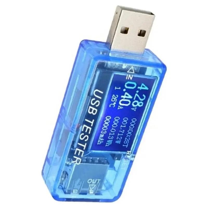 PORK-Power Supply Voltage And Current Detector 6-In-1 4-30V 5A Module USB Tester 1PCS Detection