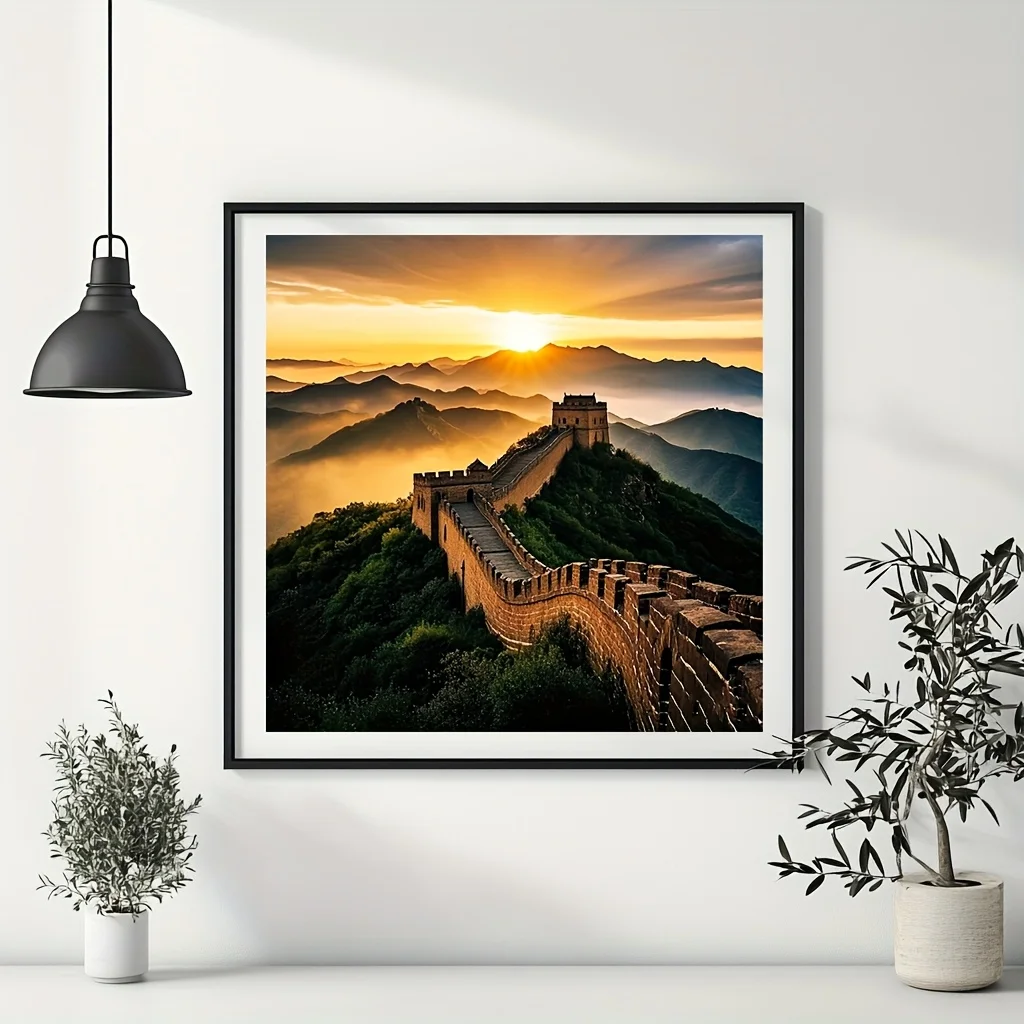 

Great Architecture Great Wall Paper Jigsaw Puzzle 500/1000 Pieces Home Decoration Suitable Leisure and Relaxation Holiday Gift