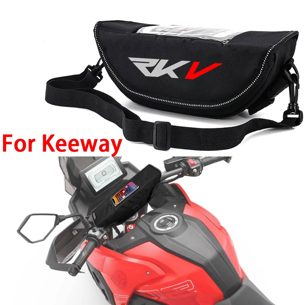 

Для мотоциклетных аксессуаров Keeway RKF125 C1002V Vblade 250 Cimited E4, водонепроницаемая и пылезащитная сумка для хранения руля