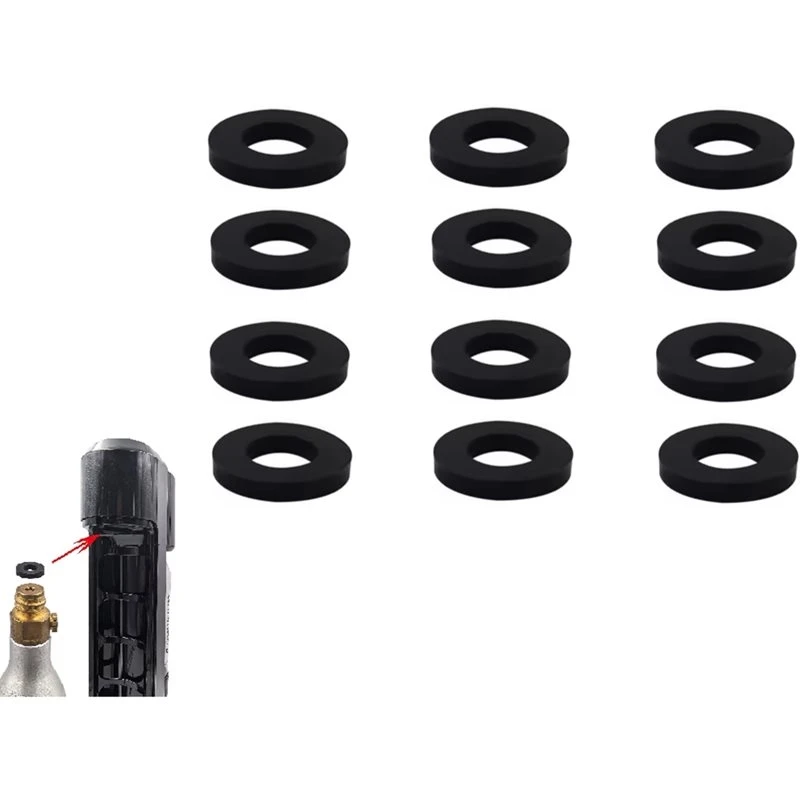 JHD For TR21-4 Connector 12-Pack Silicone Sealing Gasket Washer For Sparkling Water Dispenser Mater Soda Streaming Machine
